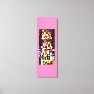 Hungarian dolls canvas print