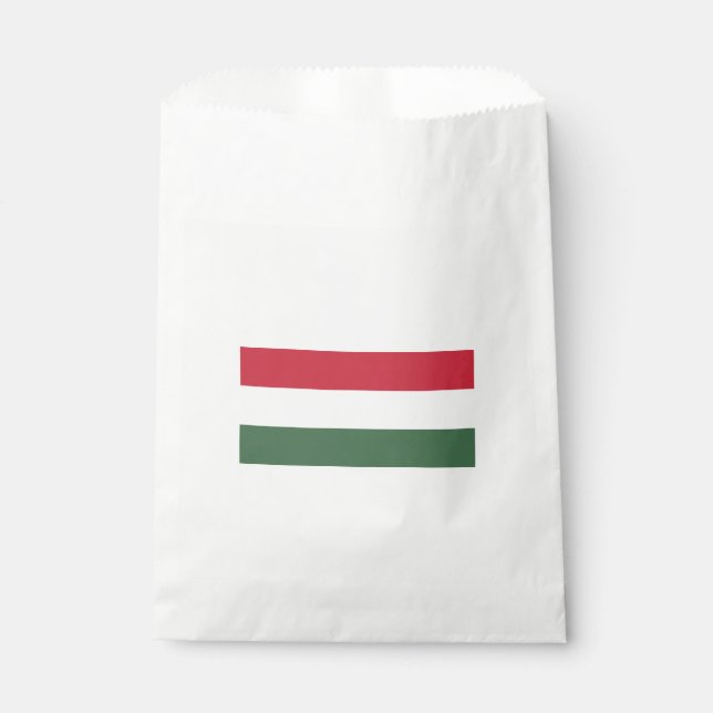 Hungarian Flag Favour Bags (Front)
