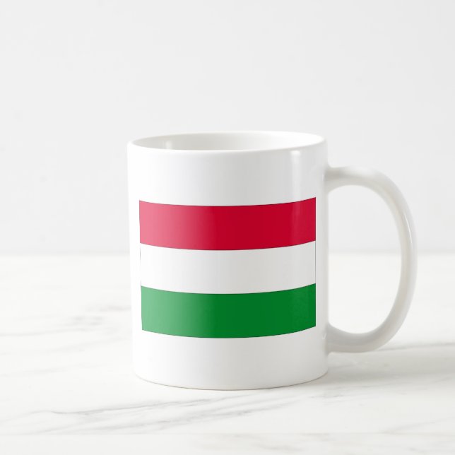 Hungarian Flag, Flag of Hungary Coffee Mug (Right)