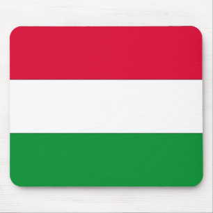 Hungarian Flag, Flag of Hungary Mouse Pad