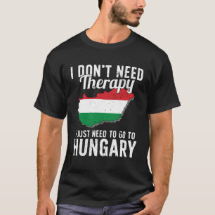 Hungarian Flag I Hungary Flag I Vacation  I Hungar T-Shirt