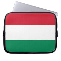 Hungarian Flag Laptop Sleeve