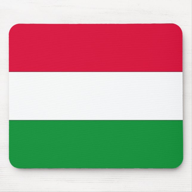 Hungarian flag mouse pad (Front)