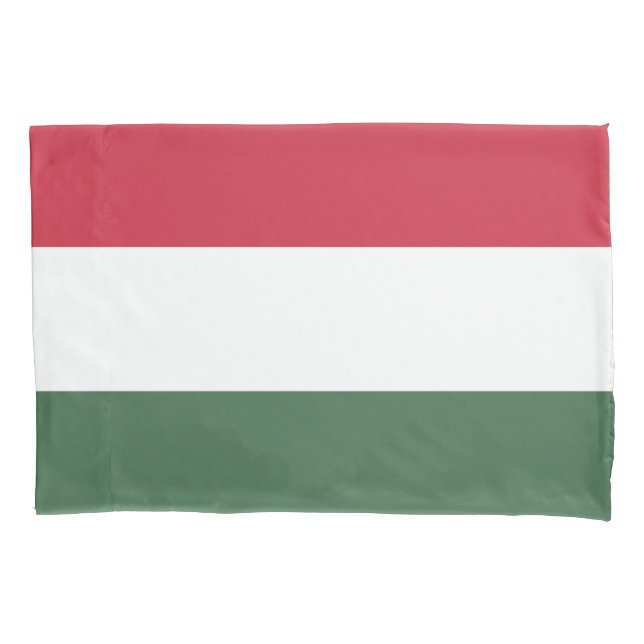 Hungarian Flag Pillowcase (Front)