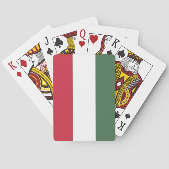 Hungarian Flag Playing Cards (Back)