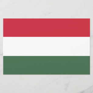 Hungarian Flag Stationery