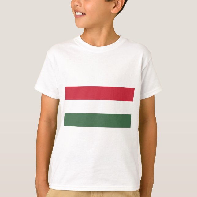 Hungarian Flag T-Shirt (Front)