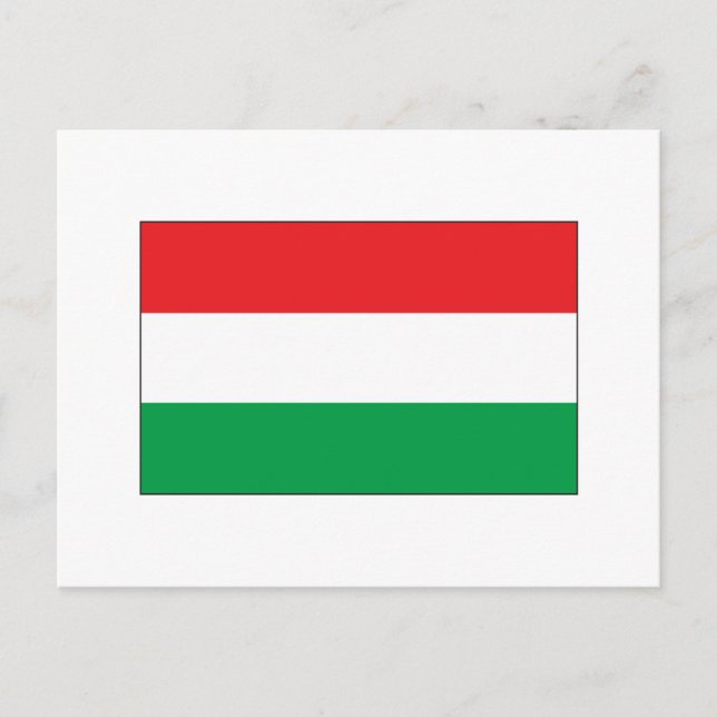 Hungarian Flag T-shirts and Gifts Postcard (Front)