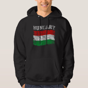 Hungarian Flag Tourist Holiday Destination Hungary Hoodie