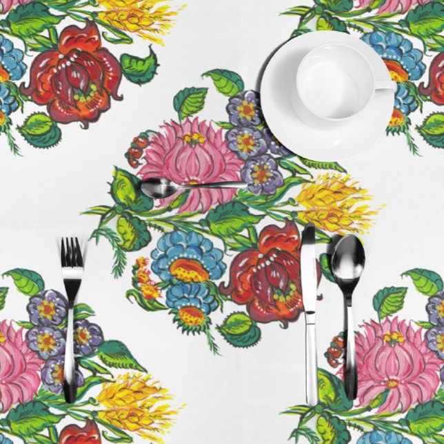 Hungarian flowers tablecloth (Creator Uploaded)