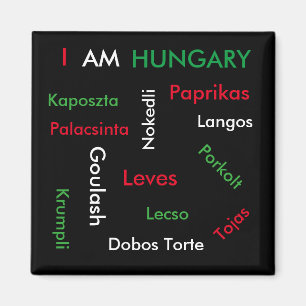 Hungarian Foods Magnet