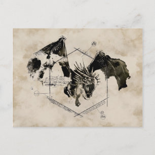 Hungarian Horntail Dragon Postcard