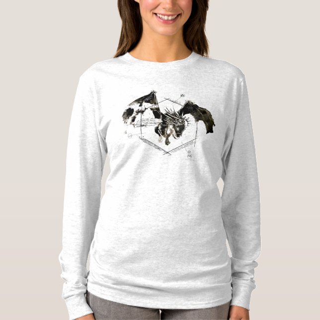 Hungarian Horntail Dragon T-Shirt (Front)
