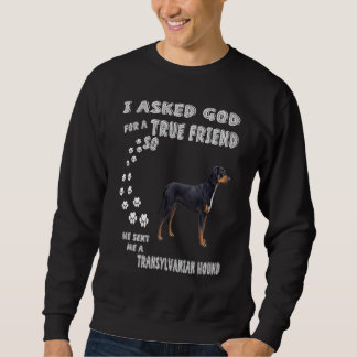 Hungarian Hound Dog Mum Dad Cute Transylvanian Hou Sweatshirt