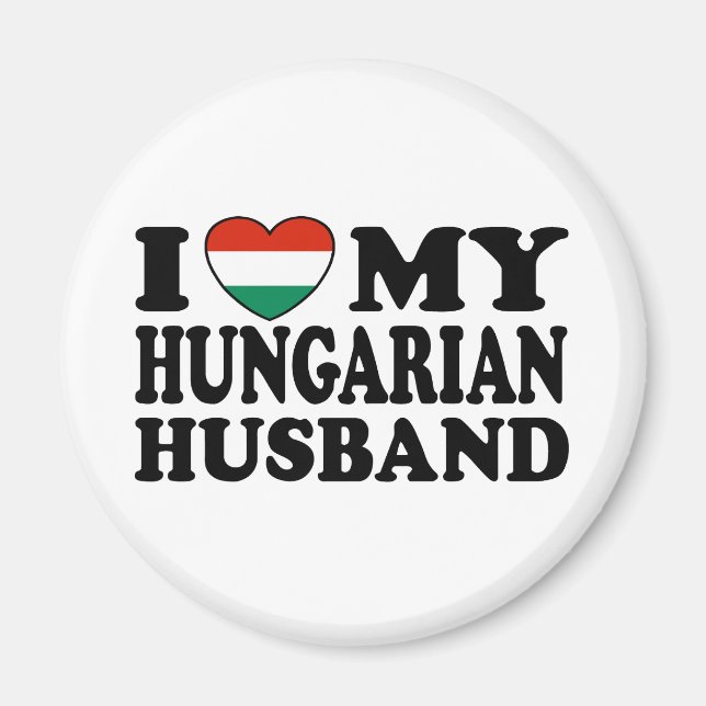 Hungarian Husband Magnet (Front)