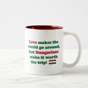 Hungarian Love Two-Tone Coffee Mug