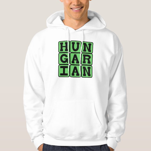 Hungarian, Nationality Hoodie (Front)