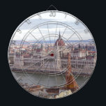 Hungarian Parliament Budapest by day Dartboard<br><div class="desc">Hungarian Parliament Budapest by day</div>