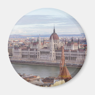 Hungarian Parliament Budapest by day Magnet