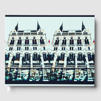 Hungarian Parliament painting Guest Book