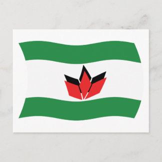 Hungarian People Flag Postcard