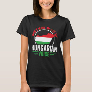 Hungarian Roots  Hungary Heritage Apparel Men Wome T-Shirt