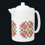 Hungarian Tulip Floral Motif<br><div class="desc">This is a Hungarian traditional pattern art print, made with our most used motif: the Tulip</div>