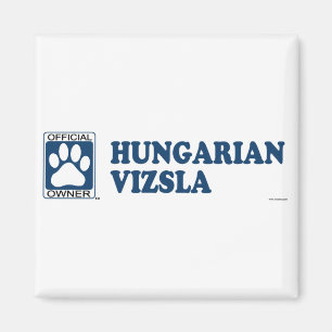 Hungarian Vizsla Blue Magnet