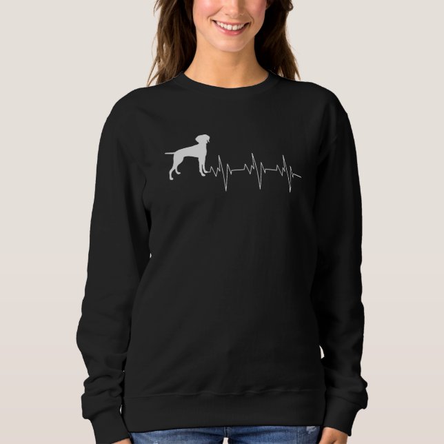 Hungarian Vizsla Dog Breed Sweatshirt (Front)