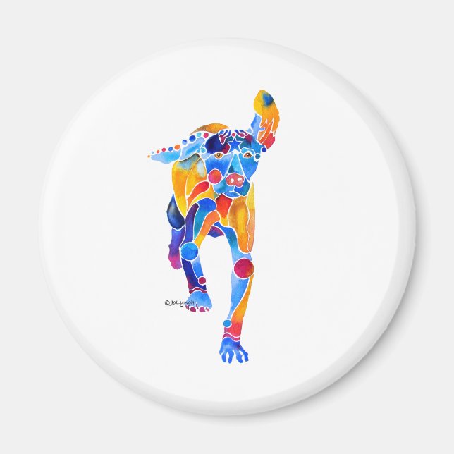 Hungarian Vizsla Dog Magnet (Front)