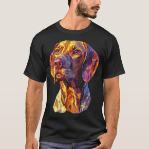 Hungarian Vizsla Dog Motif Pet Hungarian Vizsla T-Shirt