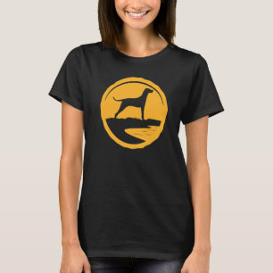 Hungarian Vizsla Dog Retro 3 T-Shirt