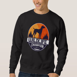 Hungarian Vizsla Dog Retro Sweatshirt