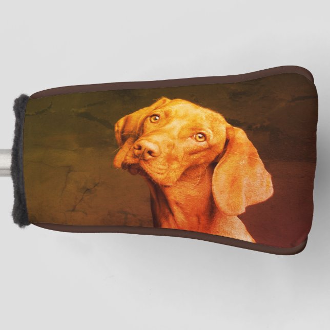 Hungarian Vizsla Golf Head Cover (Front)