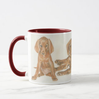 Hungarian Vizsla Puppies Mug