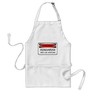 Hungarian With An Attitude Standard Apron