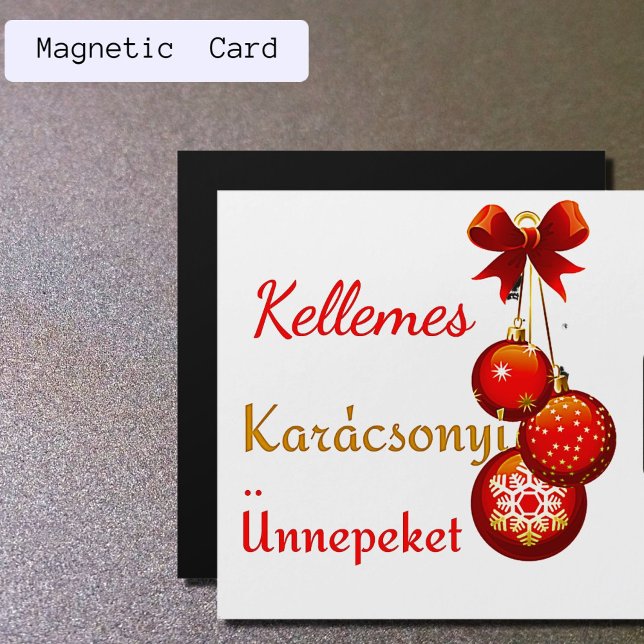 Hungarian Xmas Greetings    (Creator Uploaded)