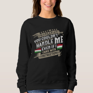 Hungary Accessories Hungarians Flag Men & Women Sweatshirt