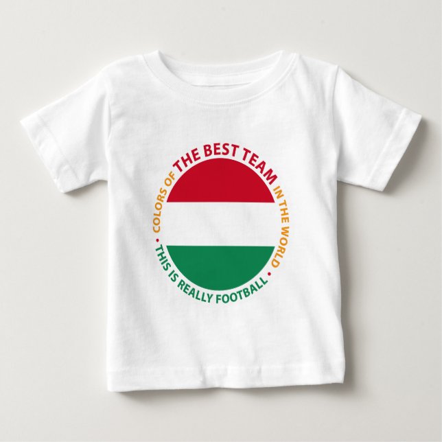 Hungary Art Shield Baby T-Shirt (Front)