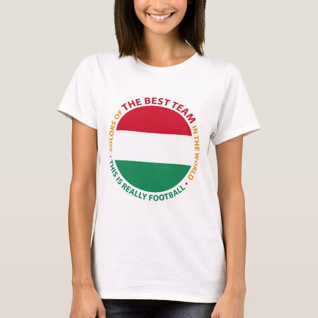 Hungary Art Shield T-Shirt (Front)
