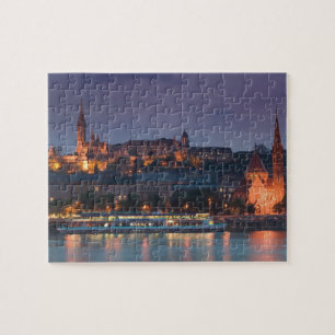 HUNGARY, Budapest: Castle Hill, Calvinist Church Jigsaw Puzzle