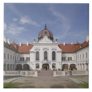 Hungary, Budapest, Godollo: Royal Mansion, Home Tile