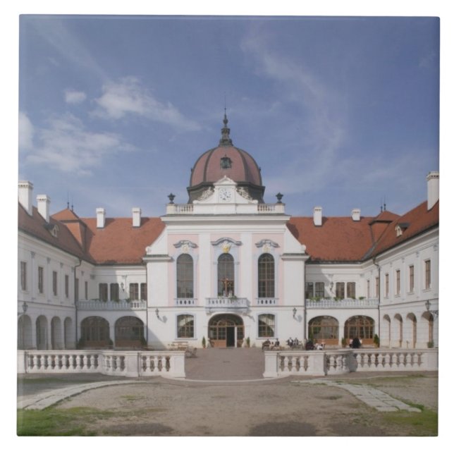 Hungary, Budapest, Godollo: Royal Mansion, Home Tile (Front)