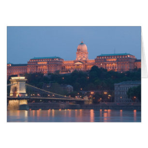 HUNGARY, Budapest: Szechenyi (Chain) Bridge,