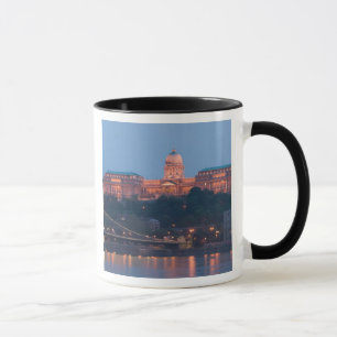 HUNGARY, Budapest: Szechenyi (Chain) Bridge, Mug