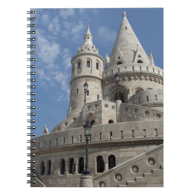 Hungary, capital city of Budapest. Buda, Castle 2 Spiral Notebook (Front)