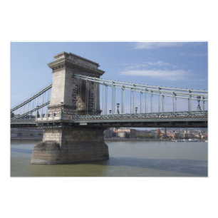 Hungary, capital city of Budapest. Historic Photo Print