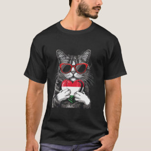 Hungary Cat Hungarian Flag Hungarian Pride Hungari T-Shirt