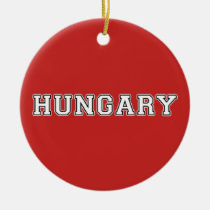 Hungary Ceramic Tree Decoration