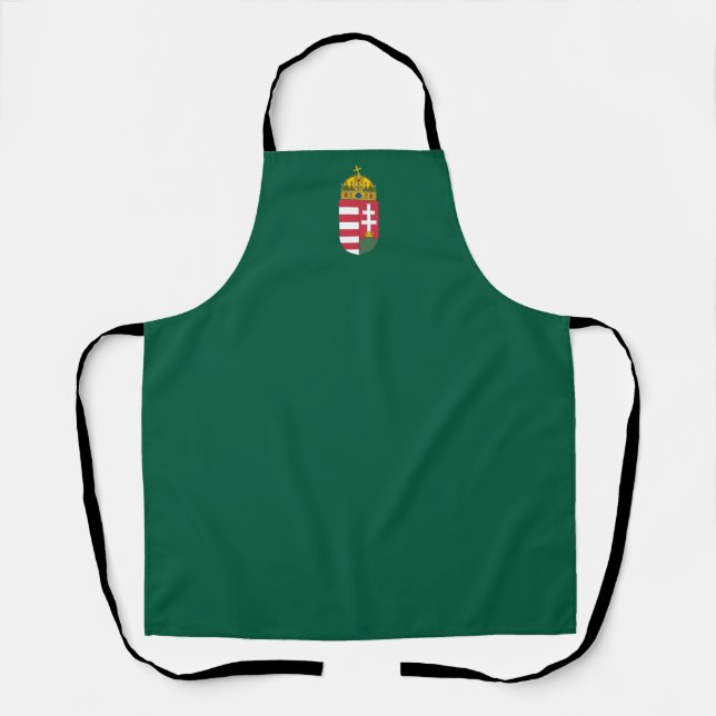 Hungary coat arms country symbol magyar emblem fla apron (Front)